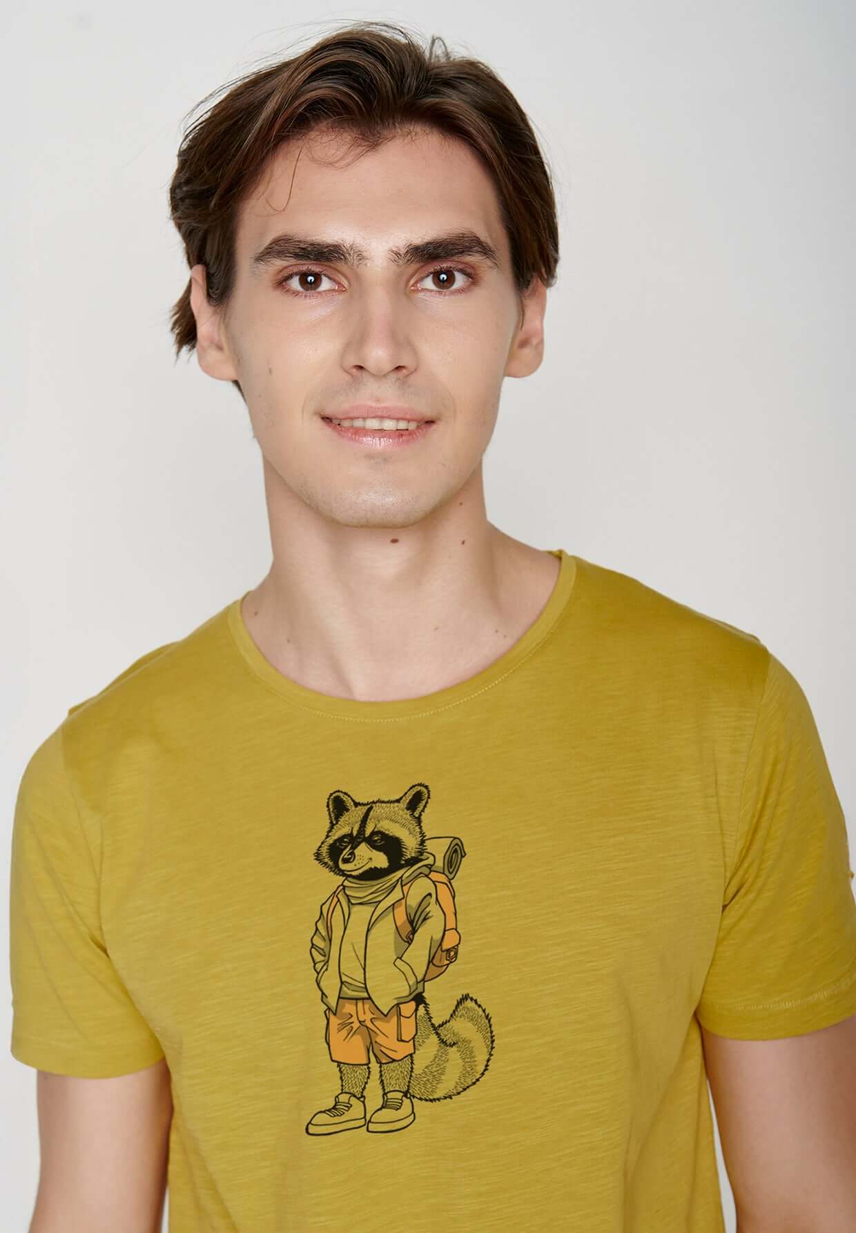 Yellow Cab: Sportliches T-Shirt aus Bio-Baumwolle für Herren [19479]