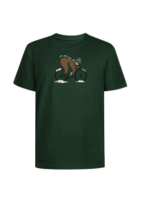 Grün:  Lässiges T-Shirt aus Bio-Baumwolle für Herren [19498]