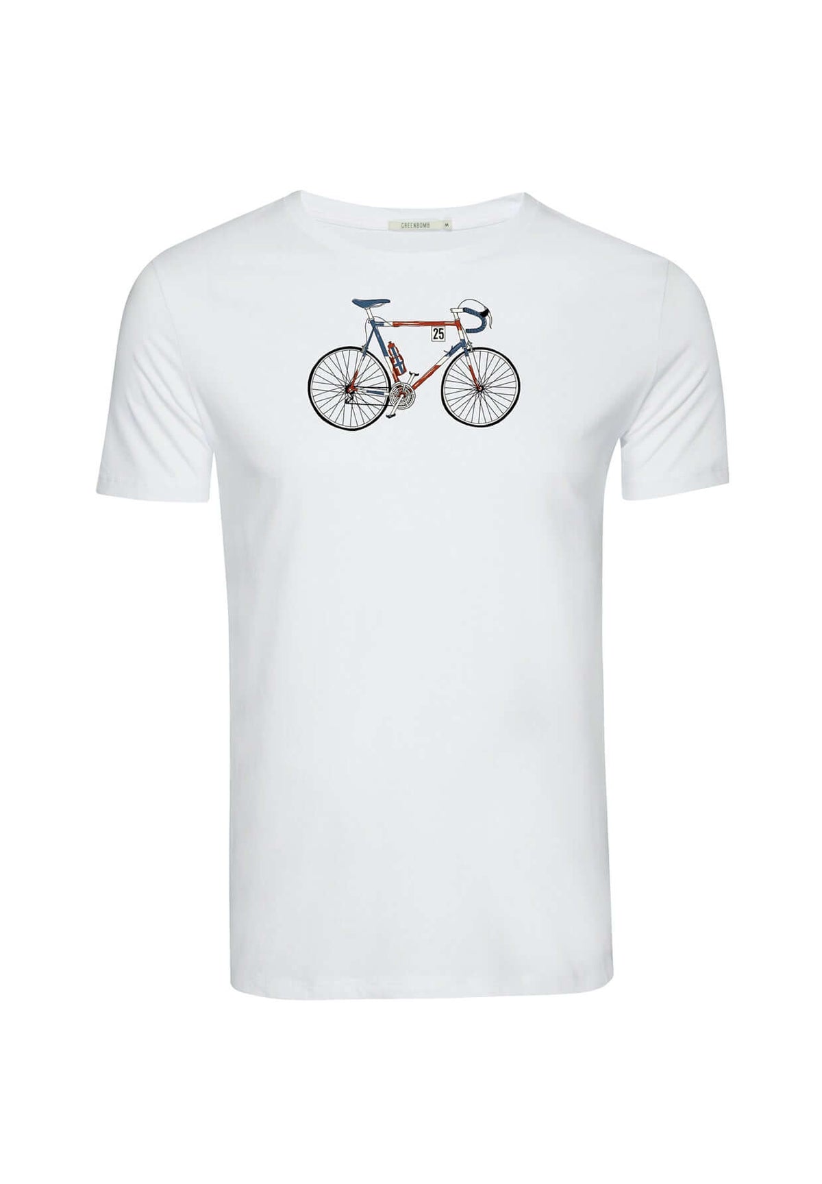White: Sportliches T-Shirt aus Bio-Baumwolle für Herren [19622]