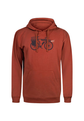 Grau:  Gemütlicher Hoodie aus Bio-Baumwolle für Herren [19657]