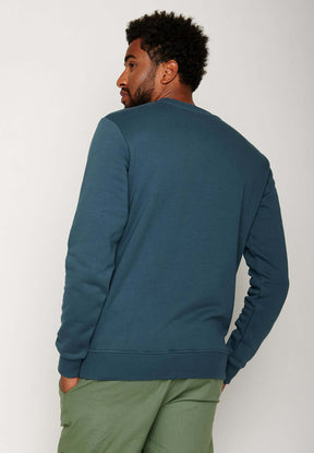 Blue Stone: Gemütliches Sweatshirt aus Bio-Baumwolle für Herren [19705]