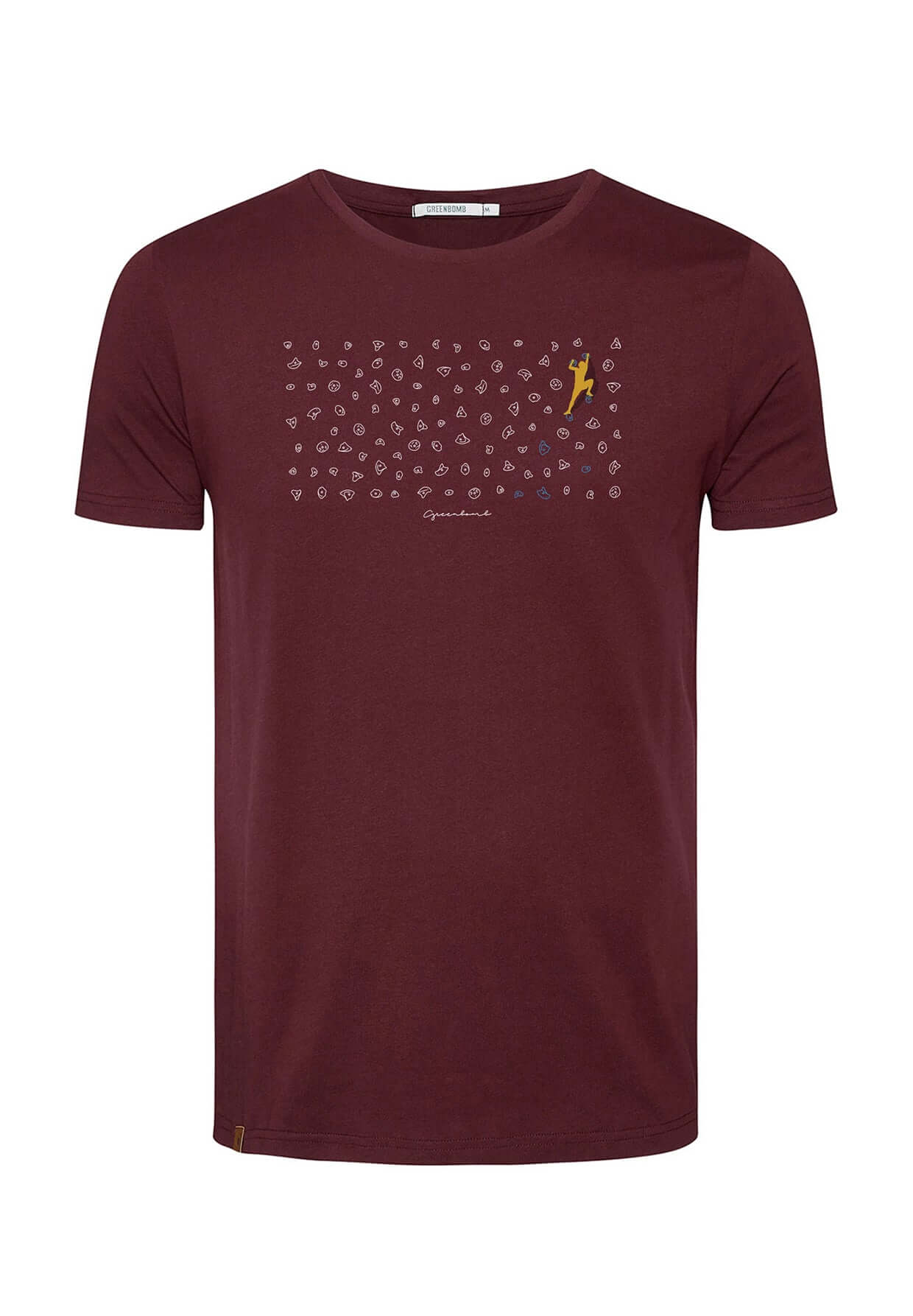 Velvet Rain: Sportliches T-Shirt aus Bio-Baumwolle für Herren [19724]
