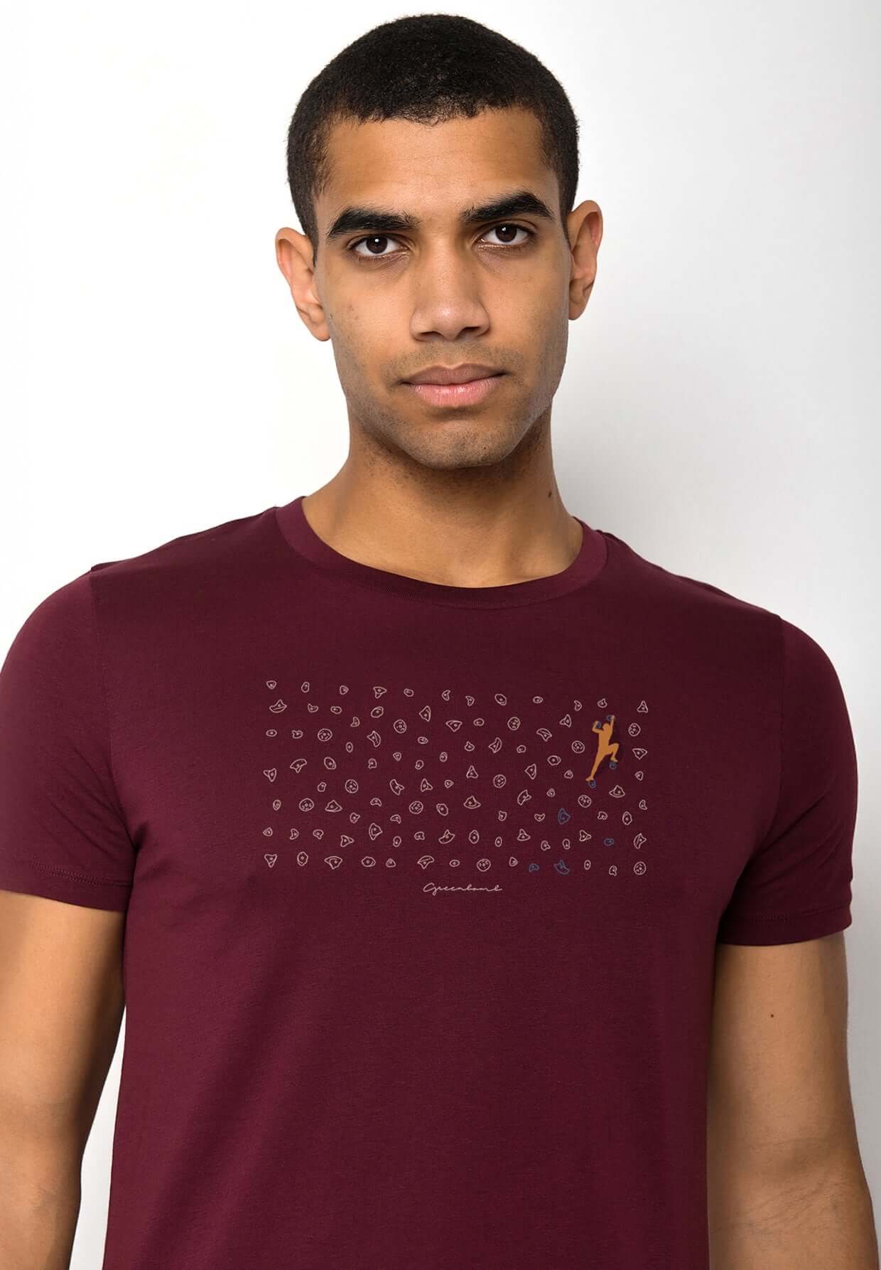 Velvet Rain: Sportliches T-Shirt aus Bio-Baumwolle für Herren [19727]