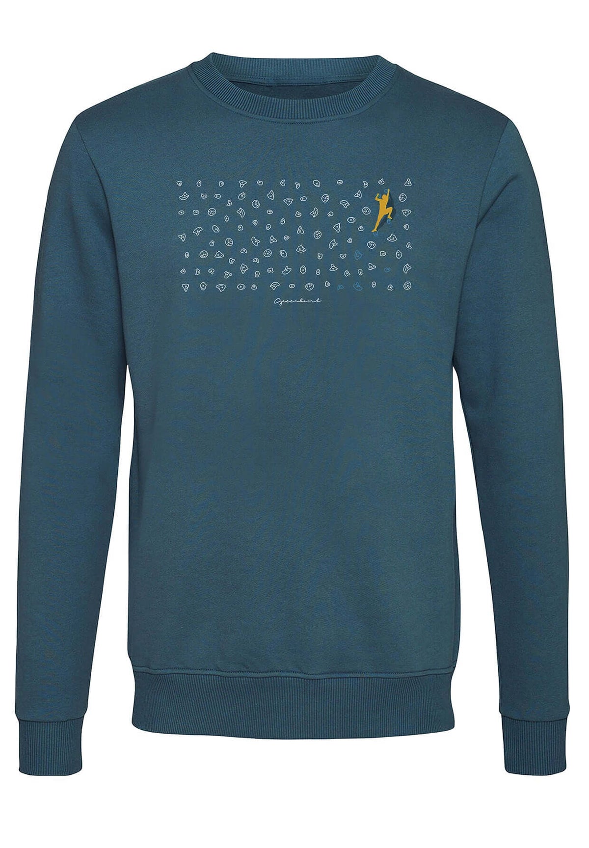 Blue Stone: Gemütliches Sweatshirt aus Bio-Baumwolle für Herren [19734]