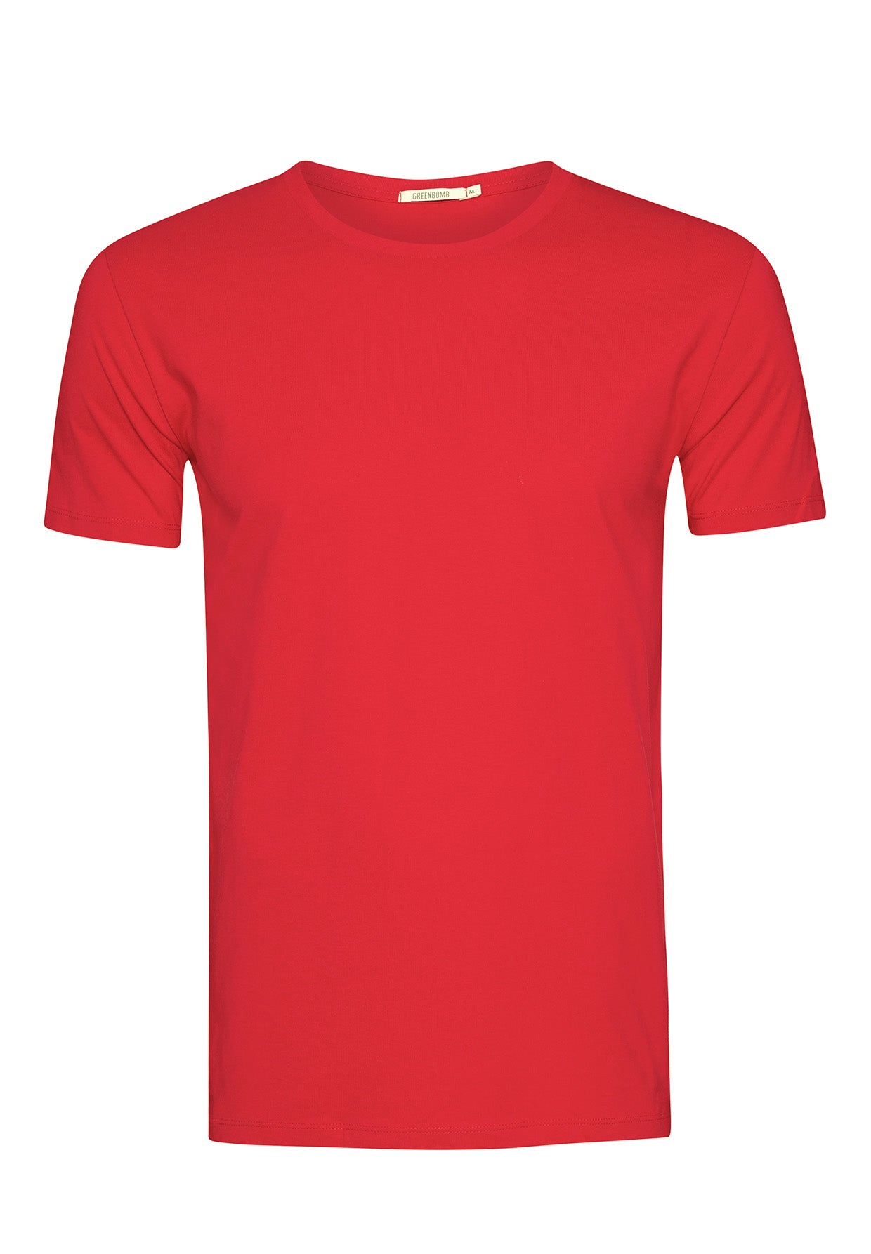 Flame Red: Sportliches T-Shirt aus Bio-Baumwolle für Herren [1975]