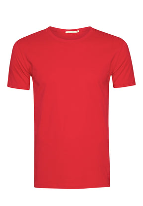 Flame Red: Sportliches T-Shirt aus Bio-Baumwolle für Herren [1975]