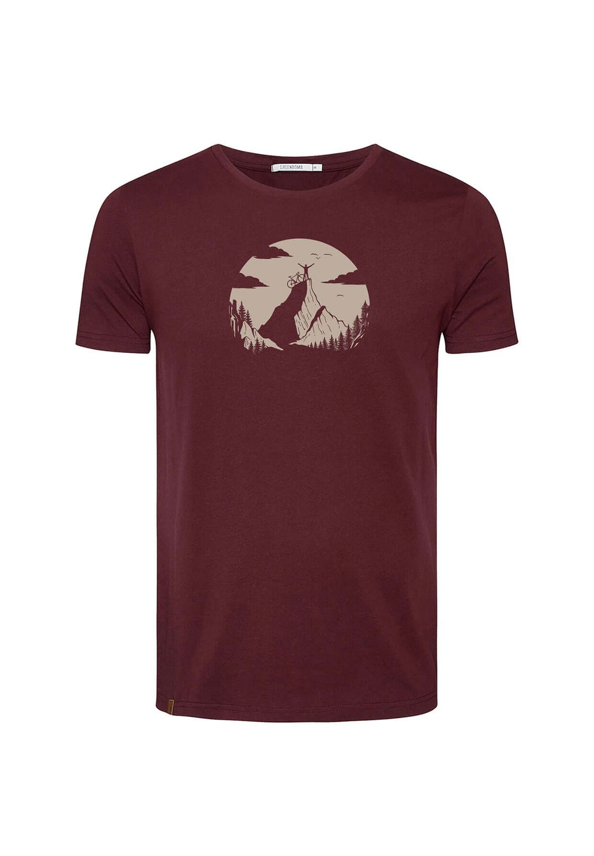Velvet Rain: Sportliches T-Shirt aus Bio-Baumwolle für Herren [19793]