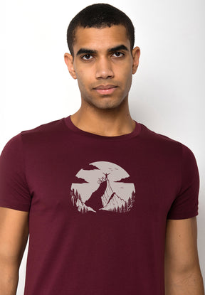 Velvet Rain: Sportliches T-Shirt aus Bio-Baumwolle für Herren [19795]