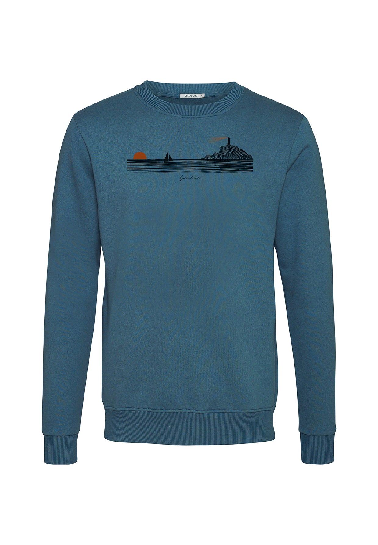 Blue Stone: Gemütliches Sweatshirt aus Bio-Baumwolle für Herren [19805]