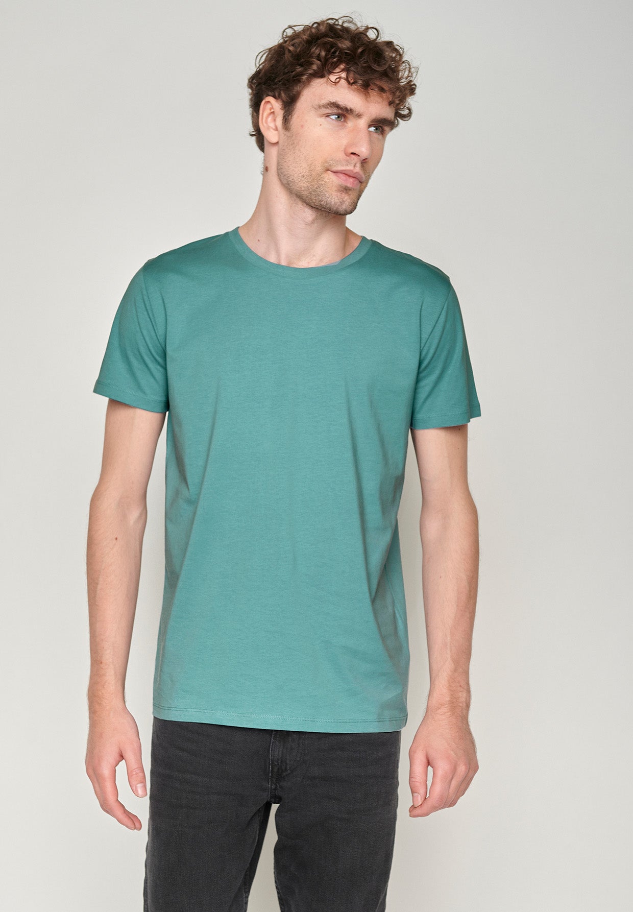 Citadel Blue: Sportliches T-Shirt aus Bio-Baumwolle für Herren [1981]