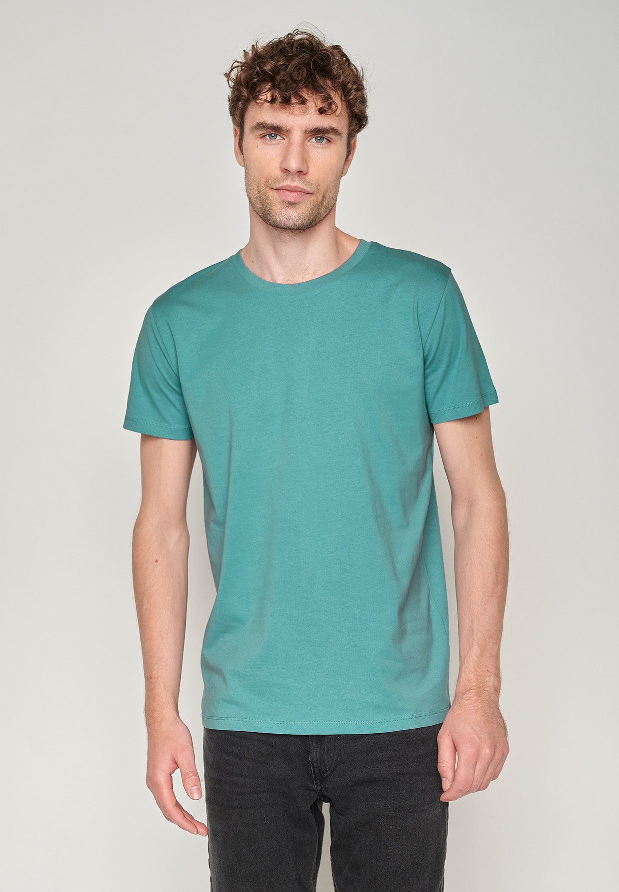 Citadel Blue: Sportliches T-Shirt aus Bio-Baumwolle für Herren [1982]