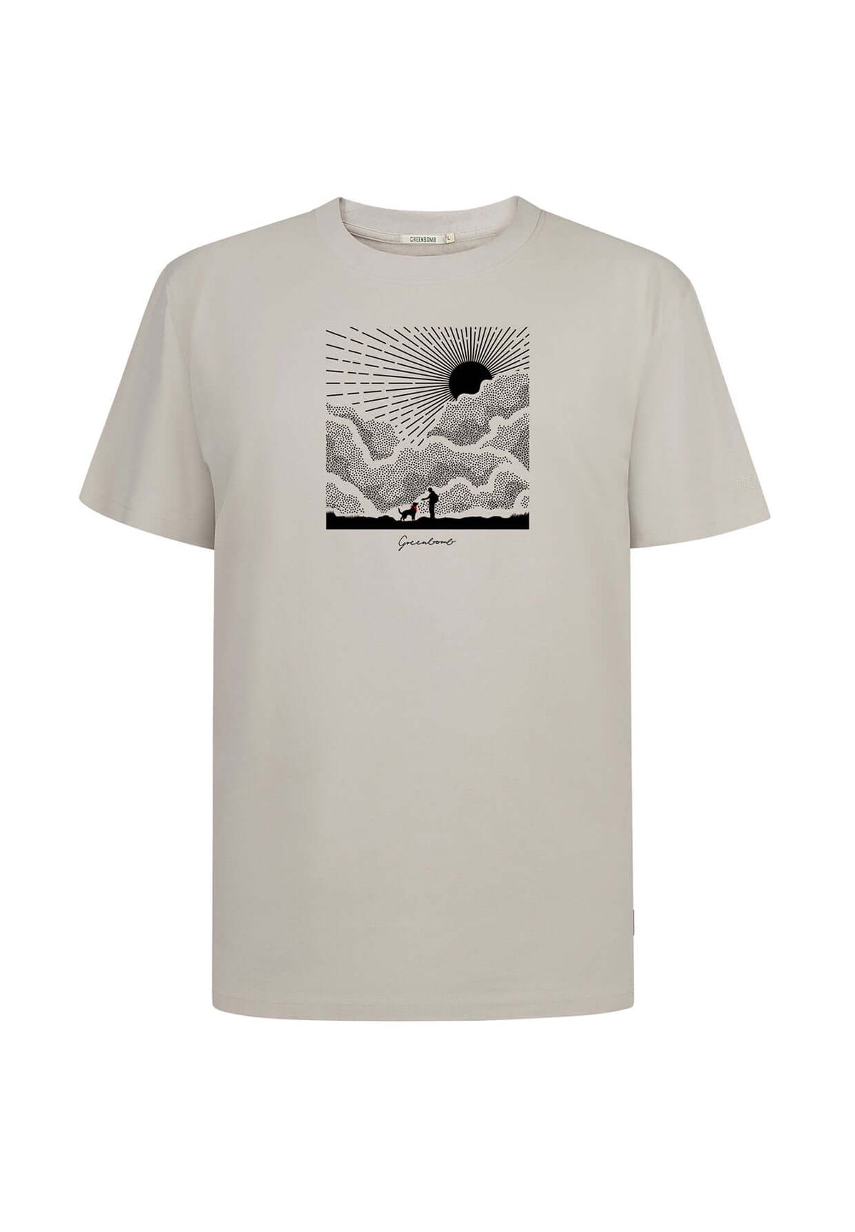 Off White: Lässiges Oversize-T-Shirt aus Bio-Baumwolle für Herren [19848]