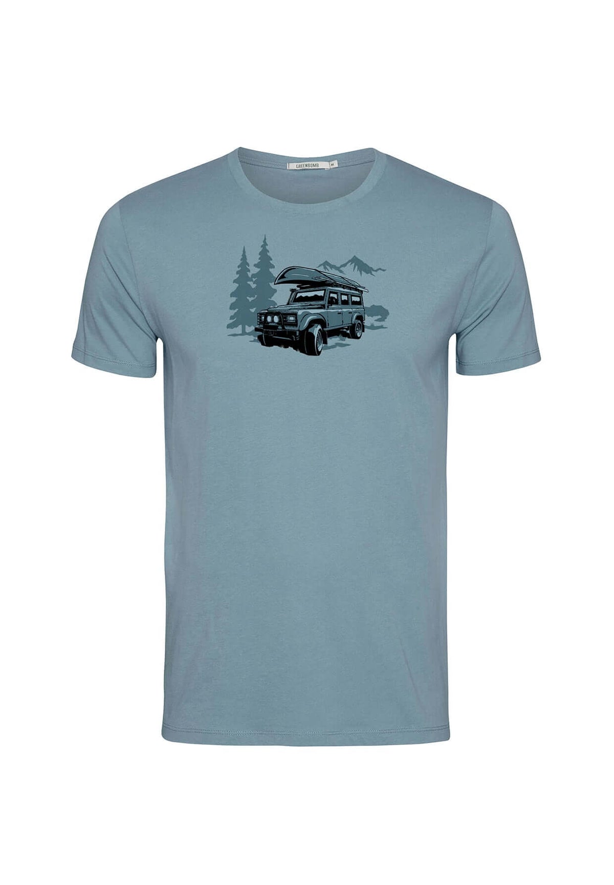 Citadel Blue: Sportliches T-Shirt aus Bio-Baumwolle für Herren [19857]