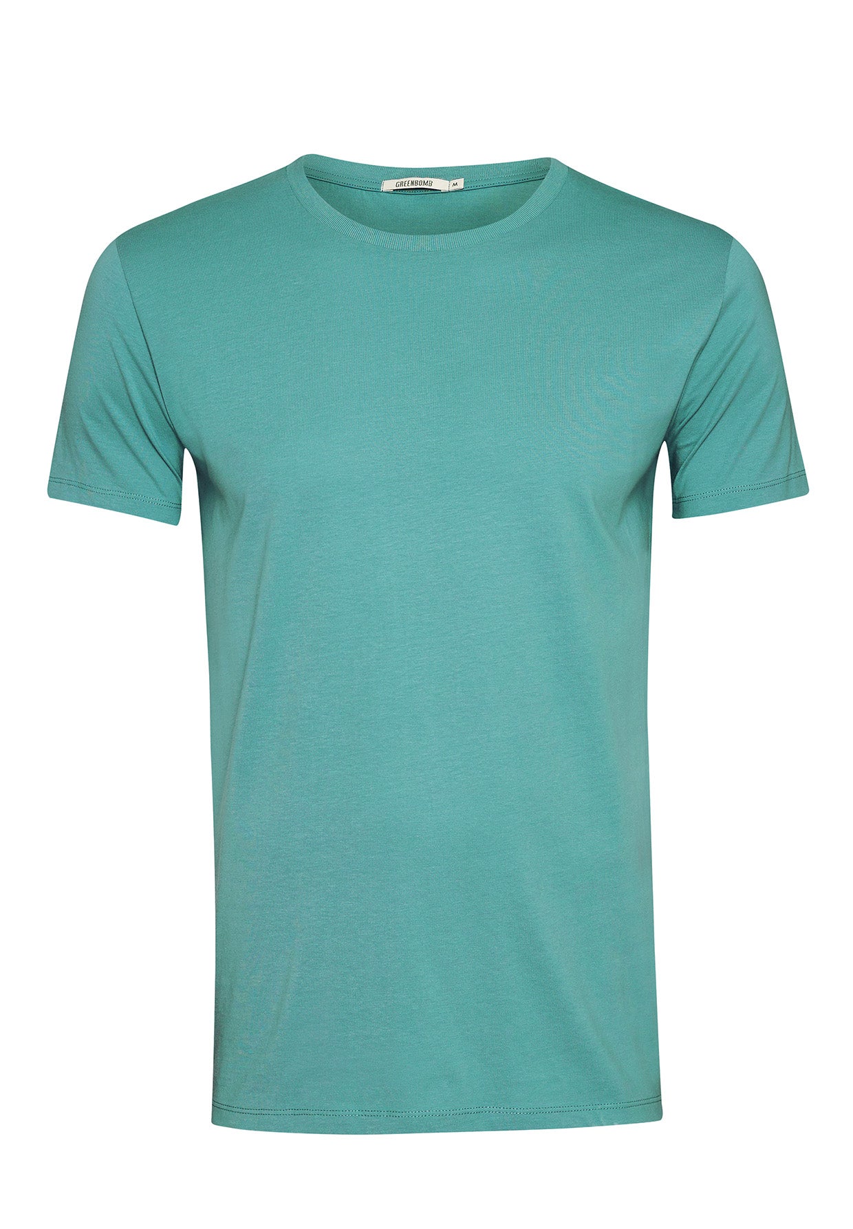 Blau:  Sportliches T-Shirt aus Bio-Baumwolle für Herren [1985]