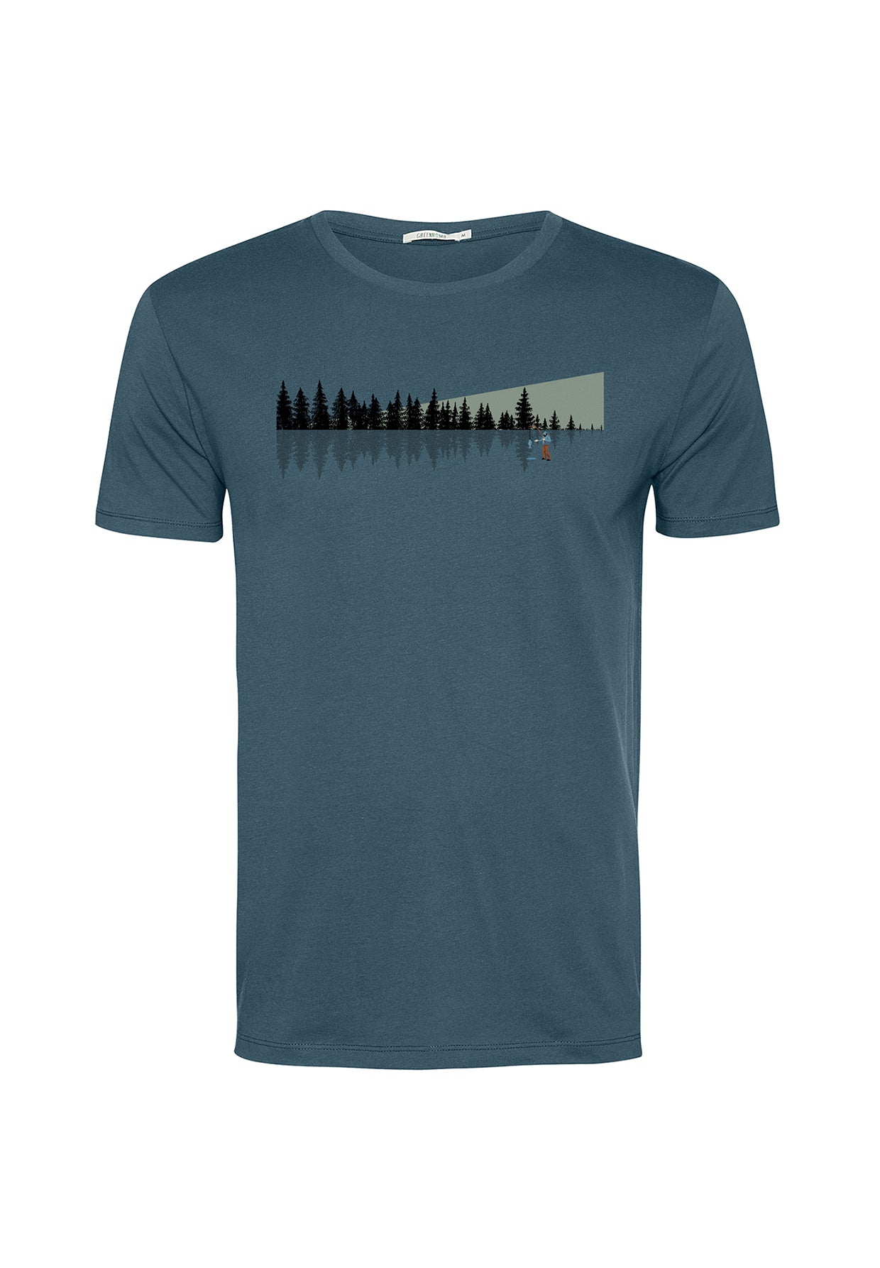 Blue Stone: Sportliches T-Shirt aus Bio-Baumwolle für Herren [19875]