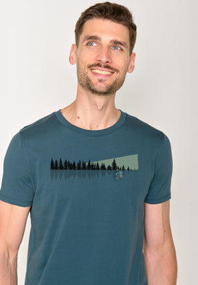Blue Stone: Sportliches T-Shirt aus Bio-Baumwolle für Herren [19879]