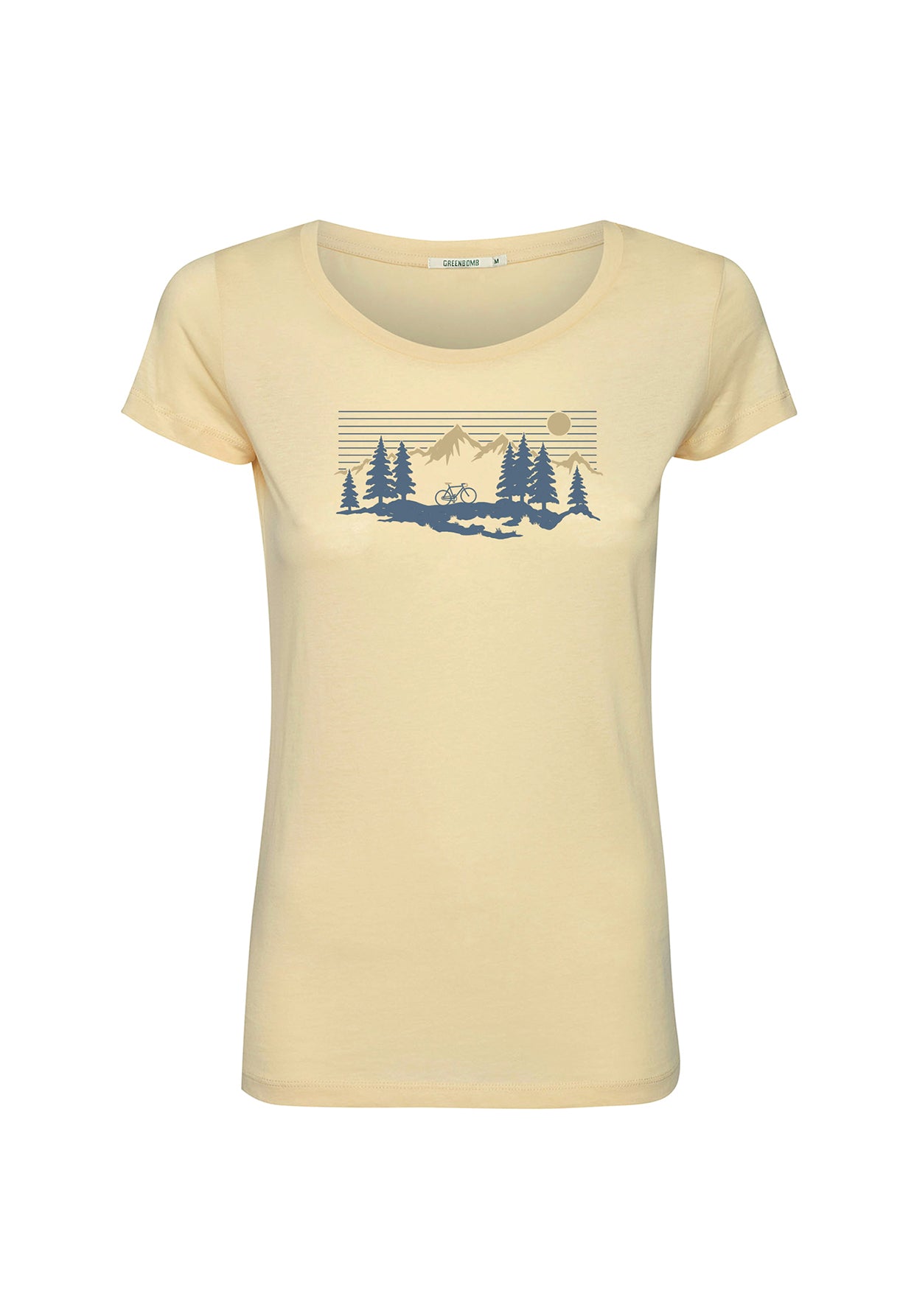 Vanilla: Sportliches T-Shirt aus Bio-Baumwolle für Damen [20032]