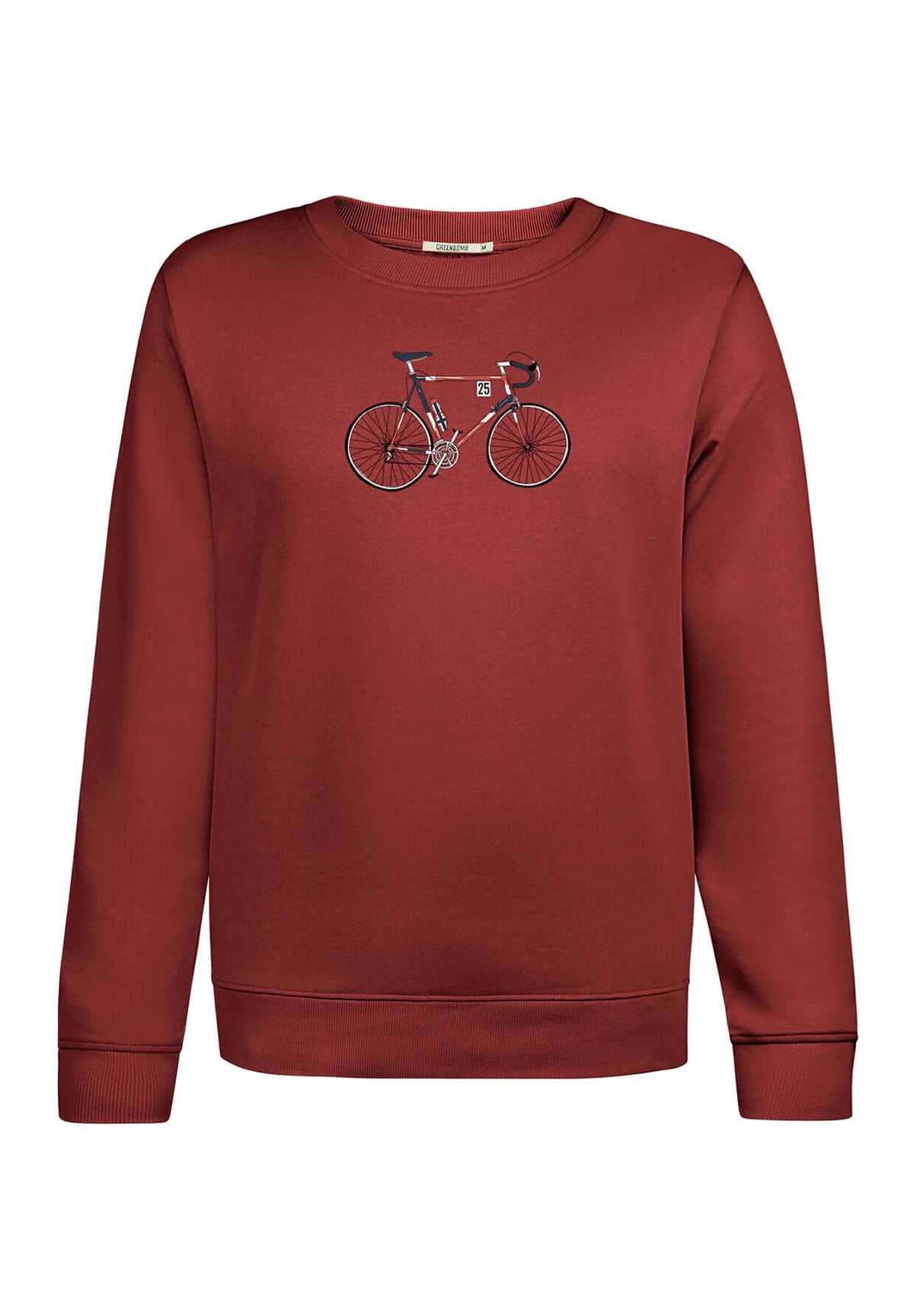 Red Berry: Gemütliches Sweatshirt aus Bio-Baumwolle für Damen [20056]