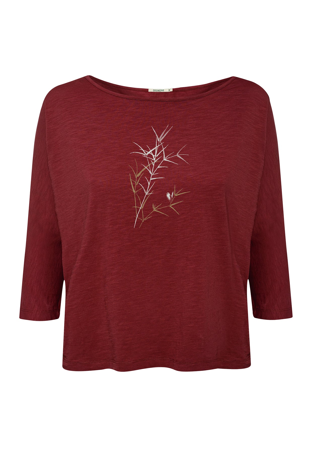 Red Berry: Gemütliches Longsleeve aus Viskose (LENZING™ ECOVERO™) Mix für Damen [20139]