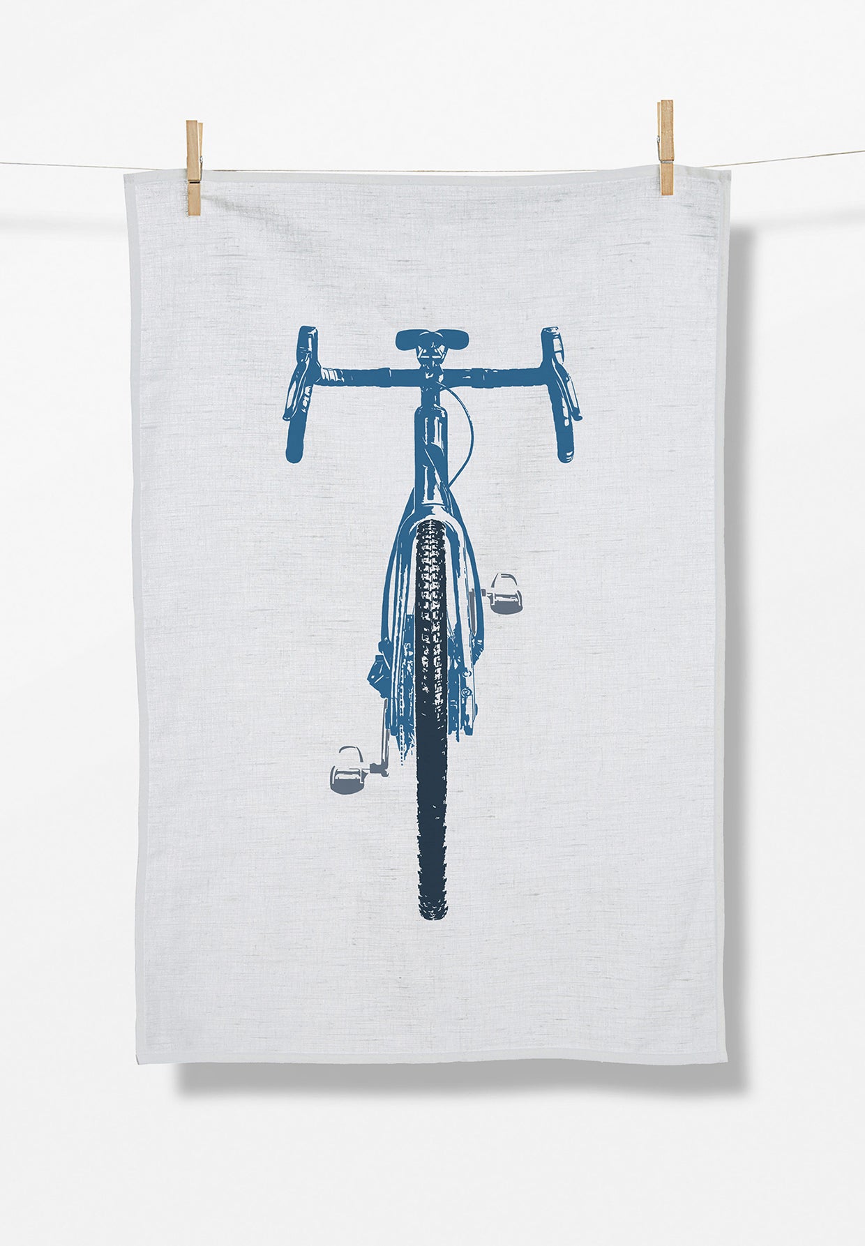 White: Praktisches Geschirrtuch aus Bio-Baumwolle für Unisex [20268]