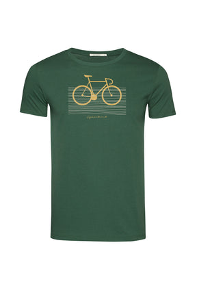 Grün:  Sportliches T-Shirt aus Bio-Baumwolle für Herren [20345]