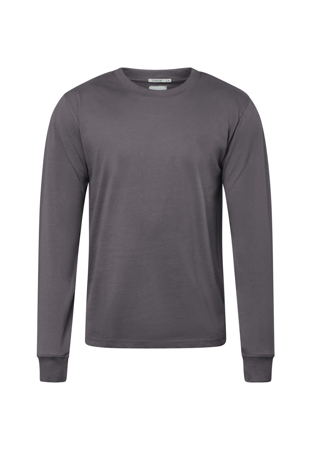 Grau:  Elegantes Longsleeve für Herren [20361]