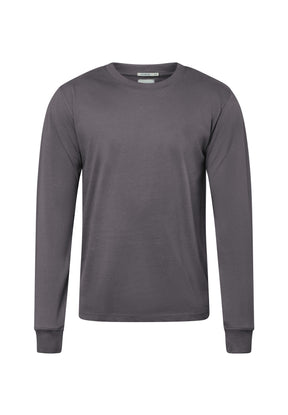 Grau:  Elegantes Longsleeve für Herren [20361]