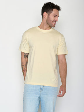 Vanilla Ice: Lässiges Oversize-T-Shirt aus Bio-Baumwolle für Herren [20444]