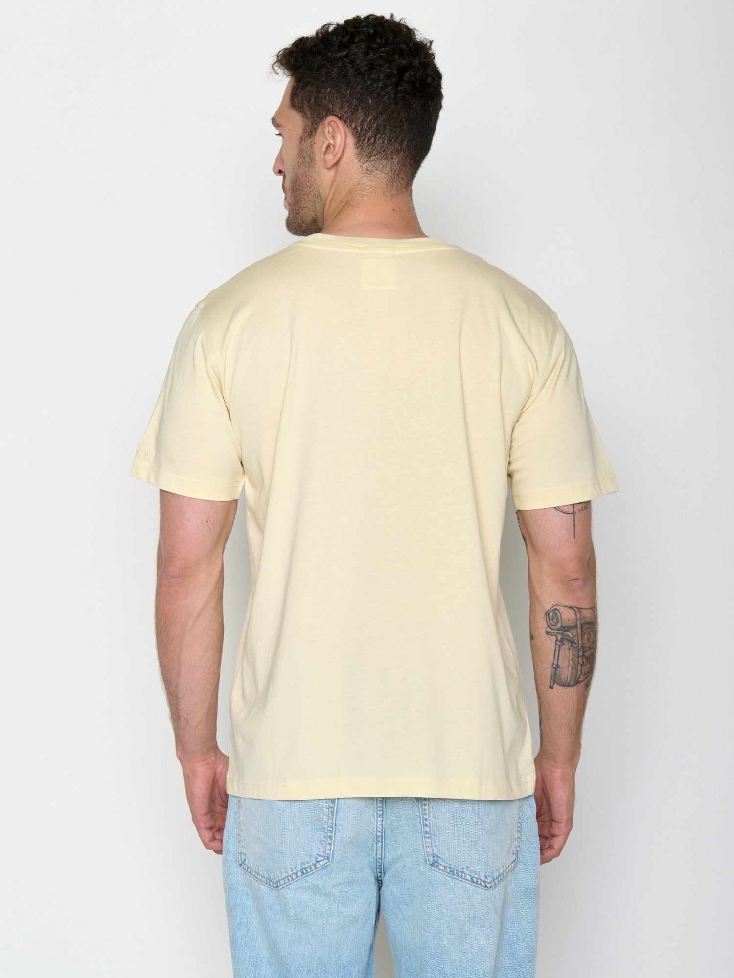 Vanilla Ice: Lässiges Oversize-T-Shirt aus Bio-Baumwolle für Herren [20447]