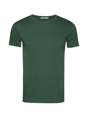 Grün:  Sportliches T-Shirt aus Bio-Baumwolle für Herren [20459]