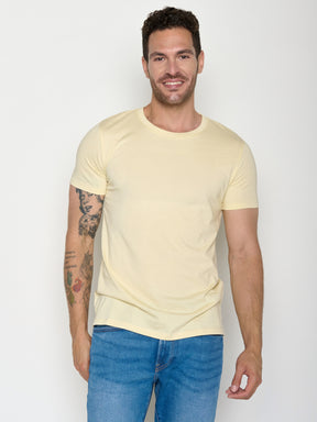 Vanilla Ice: Sportliches T-Shirt aus Bio-Baumwolle für Herren [20485]