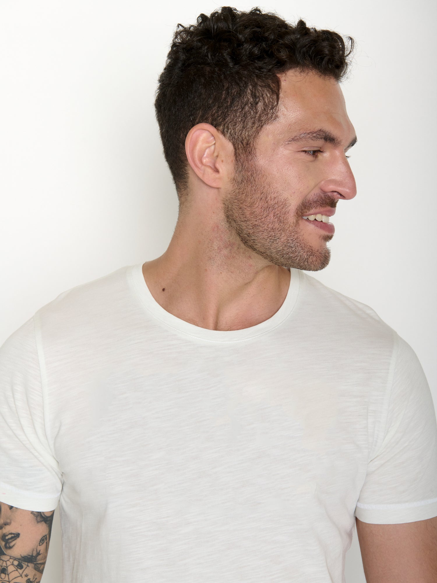 Moonstone: Sportliches T-Shirt aus Bio-Baumwolle für Herren [20525]