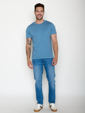 Tide Stripes: Sportliches T-Shirt aus Bio-Baumwolle für Herren [20541]