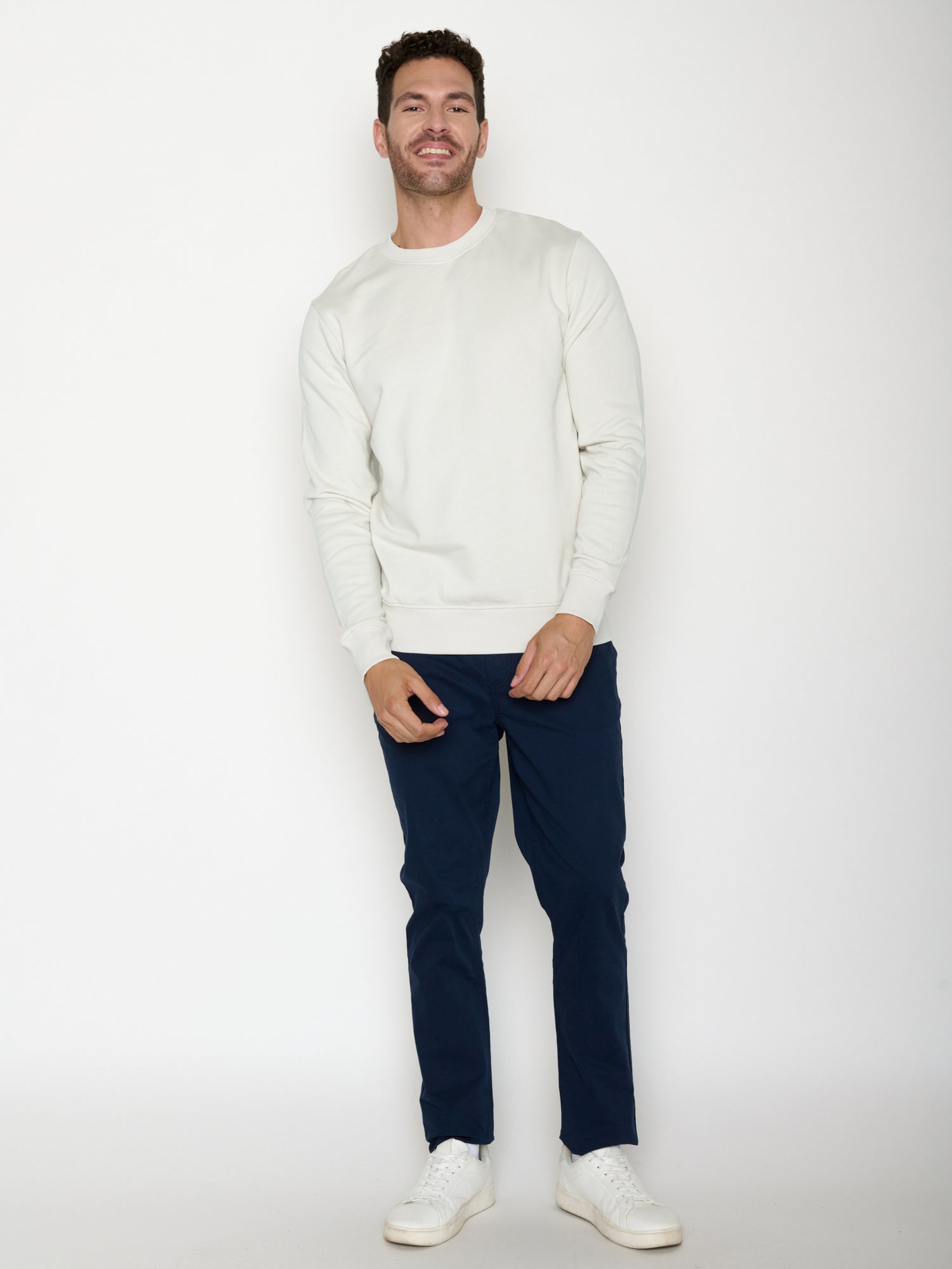 Moonstone: Gemütliches Sweatshirt aus Bio-Baumwolle für Herren [20549]