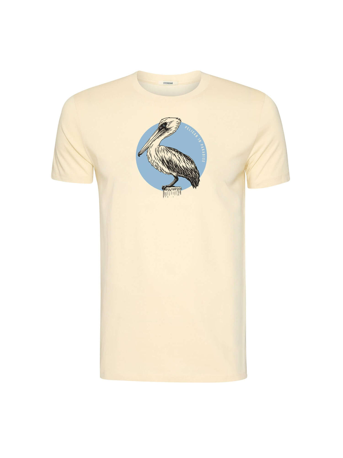 Vanilla Ice: Sportliches T-Shirt aus Bio-Baumwolle für Herren [20563]