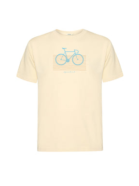 Vanilla Ice: Lässiges Oversize-T-Shirt aus Bio-Baumwolle für Herren [20567]