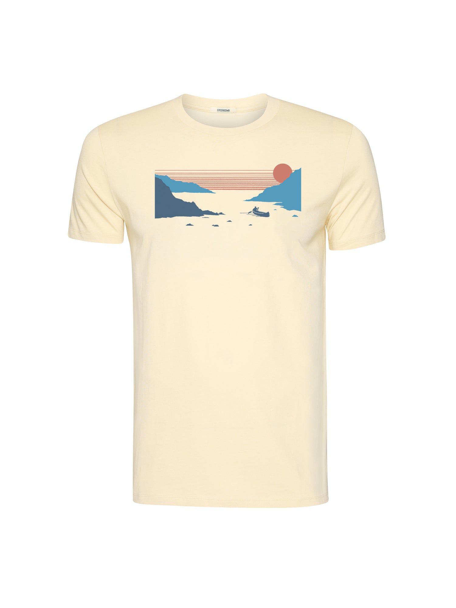 Vanilla Ice: Sportliches T-Shirt aus Bio-Baumwolle für Herren [20592]