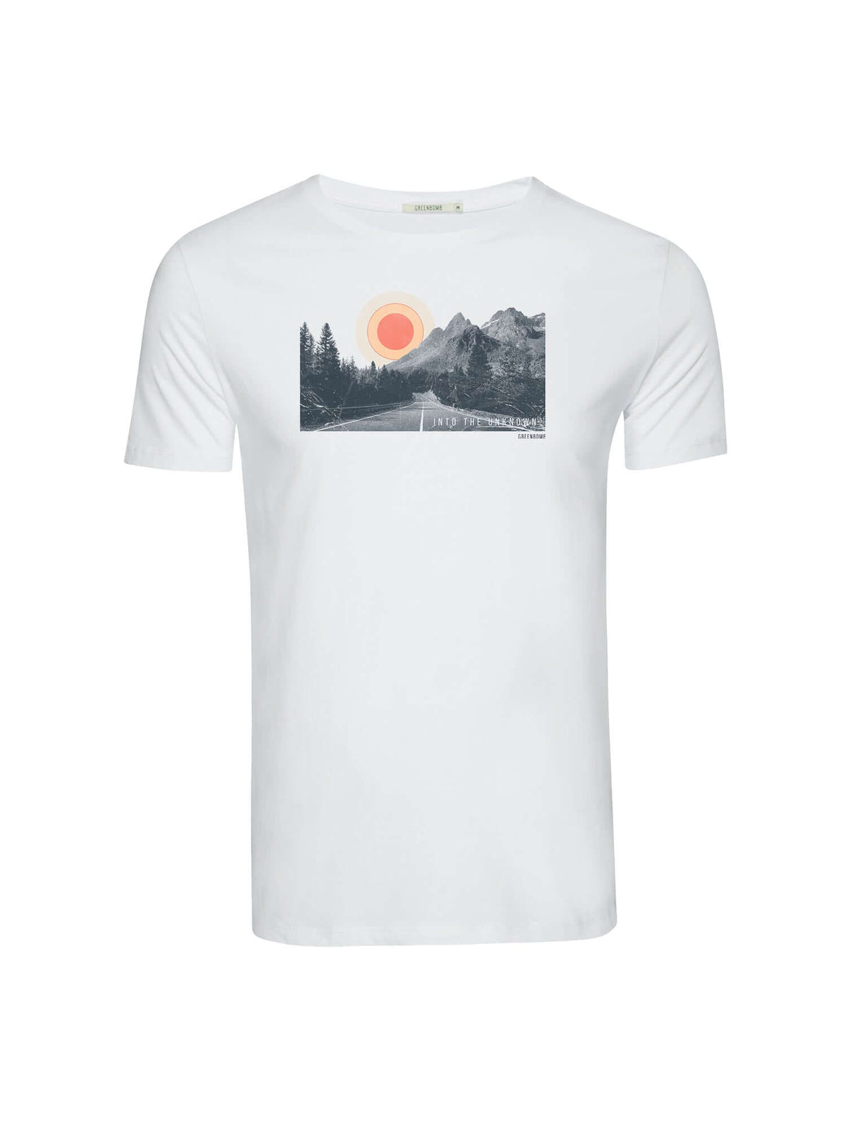 White: Sportliches T-Shirt aus Bio-Baumwolle für Herren [20602]