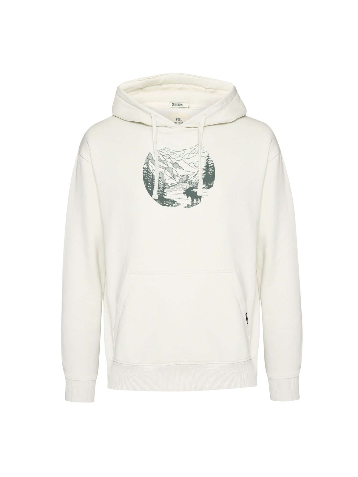 Moonstone: Gemütlicher Hoodie aus Bio-Baumwolle für Herren [20605]