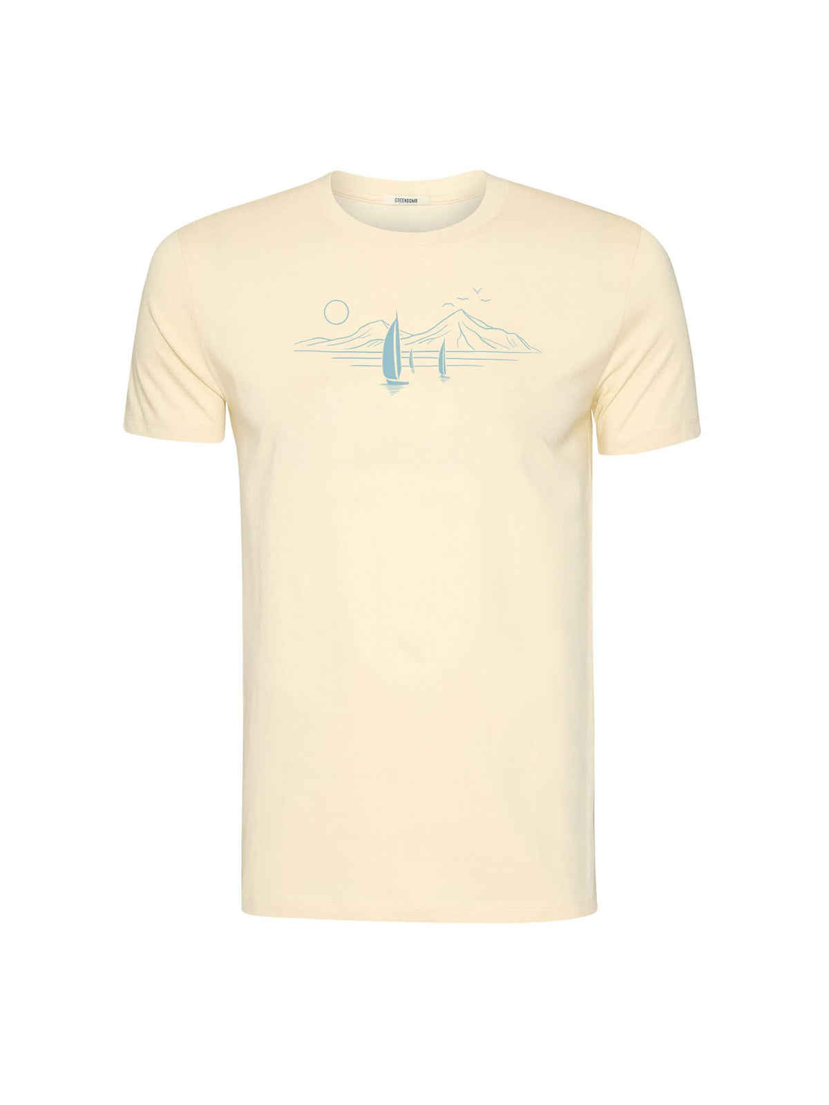 Vanilla Ice: Sportliches T-Shirt aus Bio-Baumwolle für Herren [20618]
