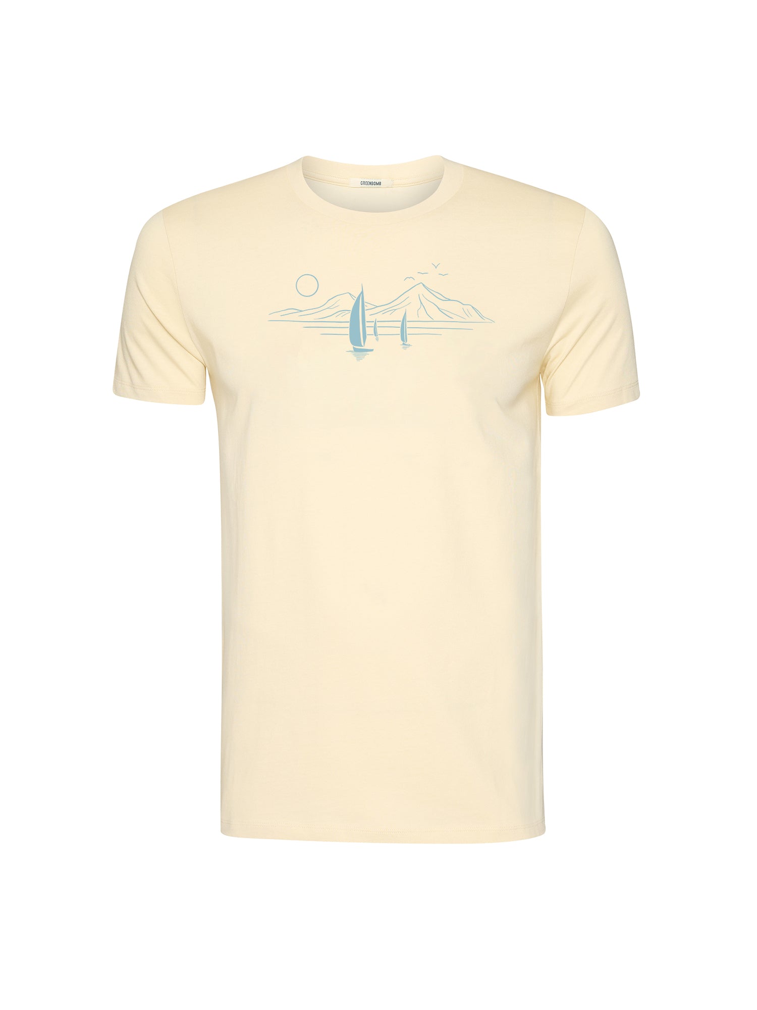 Vanilla Ice: Sportliches T-Shirt aus Bio-Baumwolle für Herren [20618]