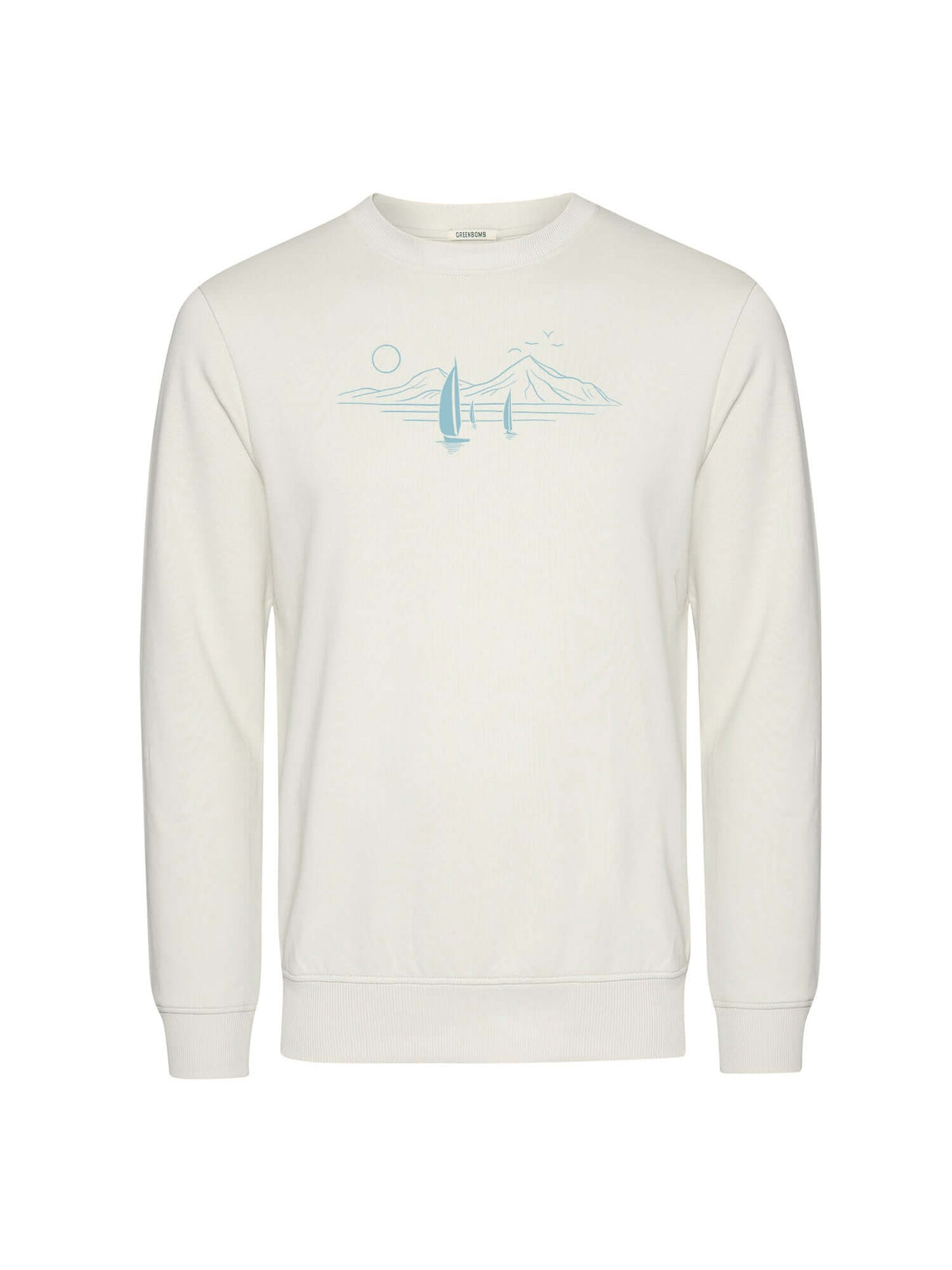 Moonstone: Gemütliches Sweatshirt aus Bio-Baumwolle für Herren [20619]