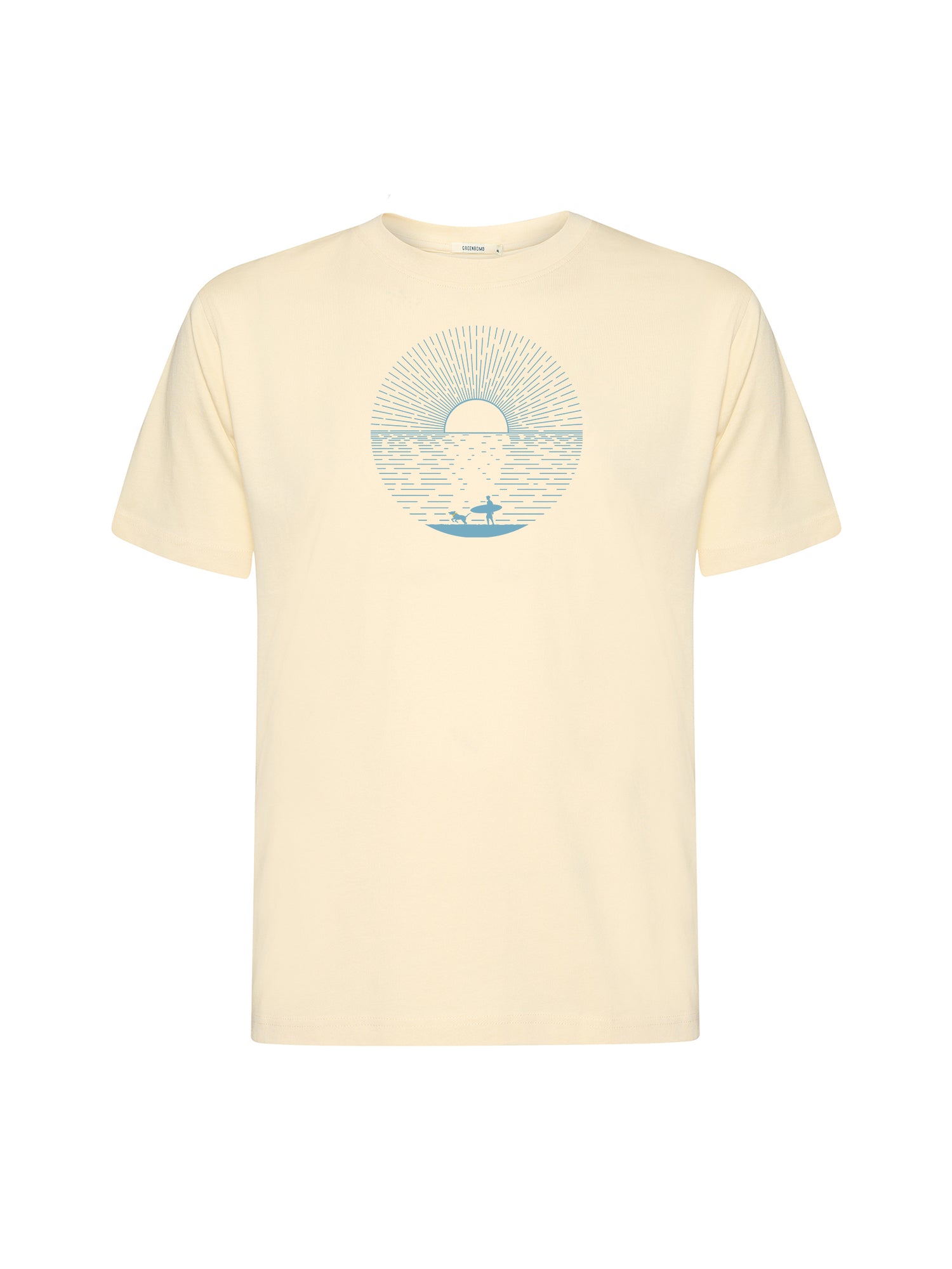 Vanilla Ice: Lässiges Oversize-T-Shirt aus Bio-Baumwolle für Herren [20623]