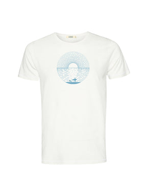 Moonstone: Sportliches T-Shirt aus Bio-Baumwolle für Herren [20624]