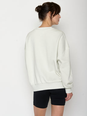 Moonstone: Lässiges Sweatshirt aus Bio-Baumwolle für Damen [20697]