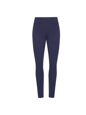 Navy: Sportliche Leggings aus Bio-Baumwolle für Damen [20731]
