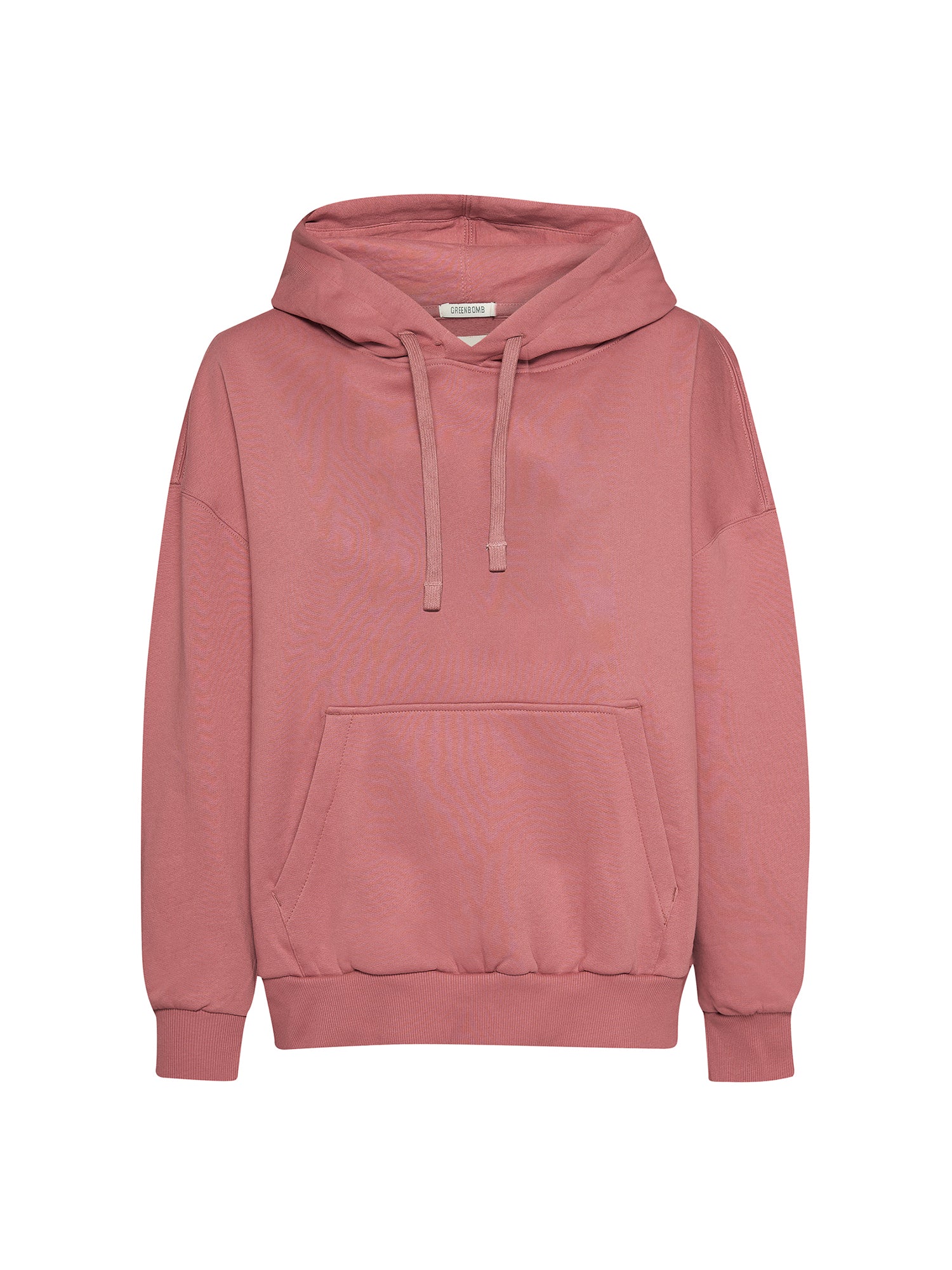 Dark Rose: Lässiger Hoodie aus Bio-Baumwolle für Damen [20773]