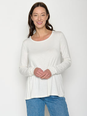 Moonstone: Lässiges Longsleeve aus Viskose (LENZING™ ECOVERO™) Mix für Damen [20791]