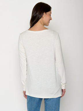 Moonstone: Lässiges Longsleeve aus Viskose (LENZING™ ECOVERO™) Mix für Damen [20794]