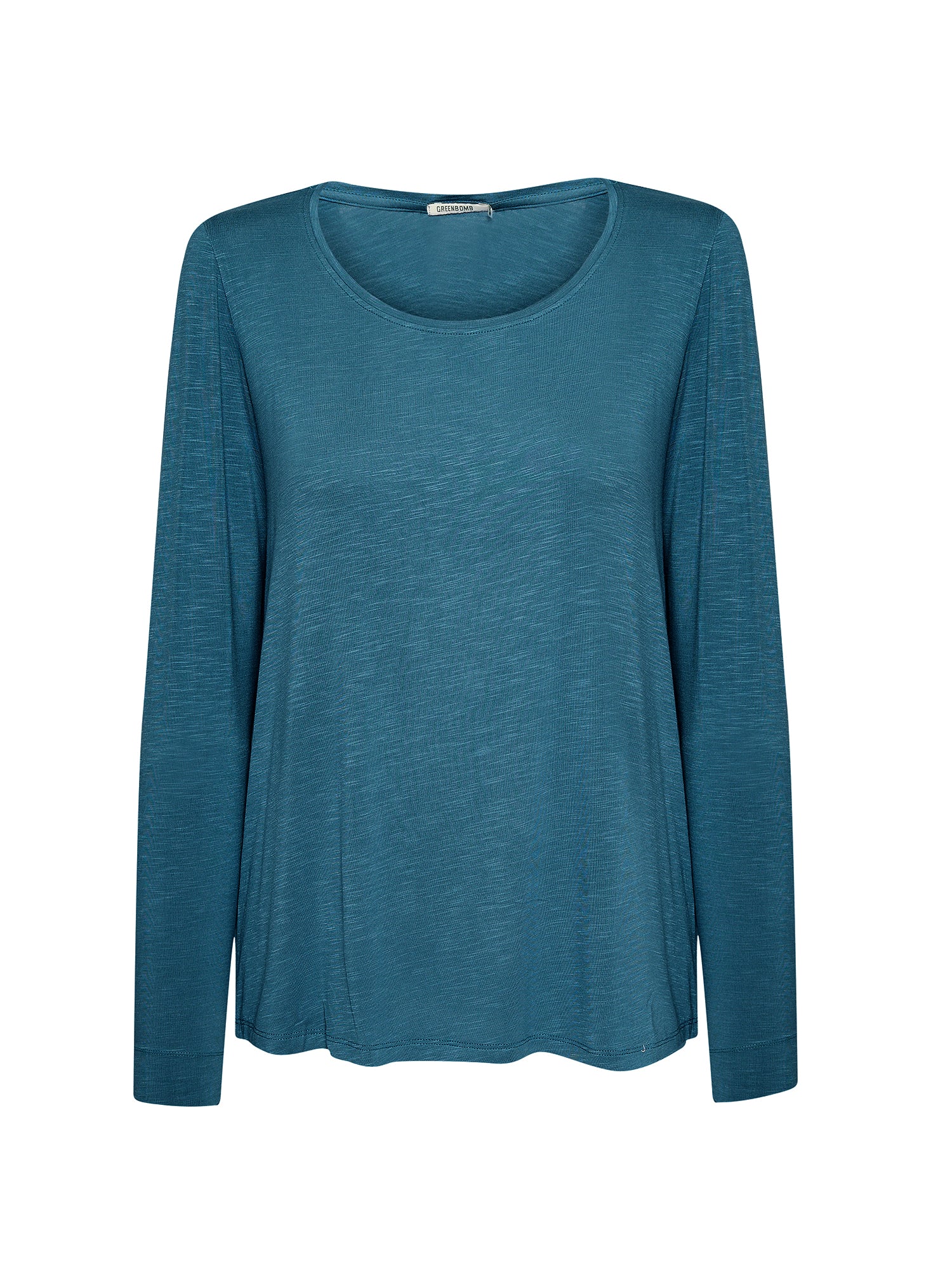 True Blue: Lässiges Longsleeve aus Viskose (LENZING™ ECOVERO™) Mix für Damen [20800]